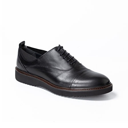 Erkek Oxford ( Klasik) KA-26Y-C4627 John May CASUAL Shoe Black Bambi