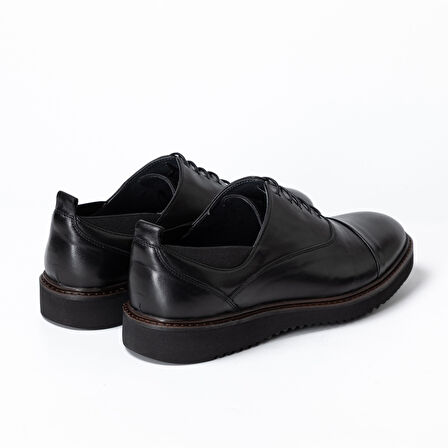 Erkek Oxford ( Klasik) KA-26Y-C4627 John May CASUAL Shoe Black Bambi