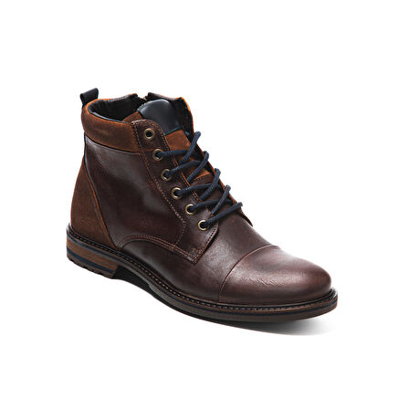 Erkek Bot 1041 021 WK-John May Orkut Suede Cognac