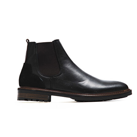 Erkek Bot 1124 005 WK-John May Orkut Suede Black