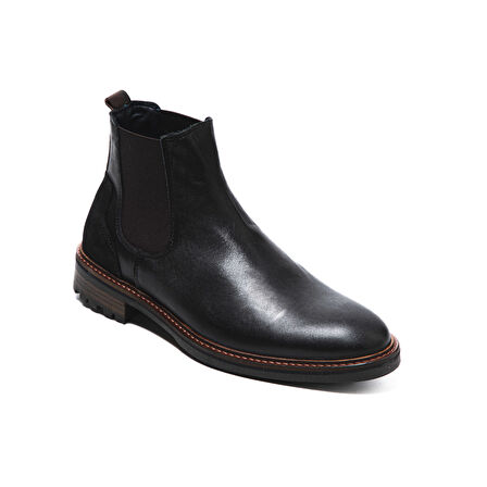 Erkek Bot 1124 005 WK-John May Orkut Suede Black