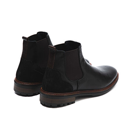 Erkek Bot 1124 005 WK-John May Orkut Suede Black