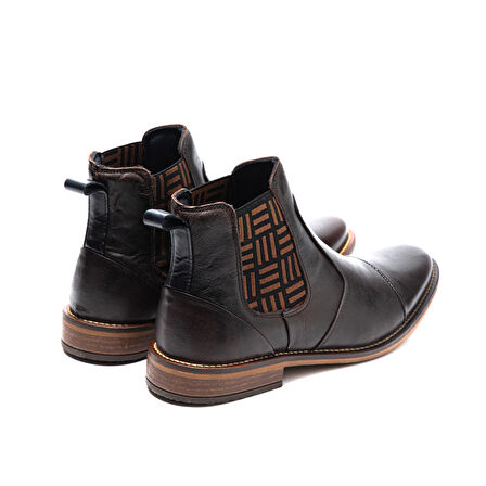 Erkek Bot 1158 001 WK-John May Orkut Suede Brown