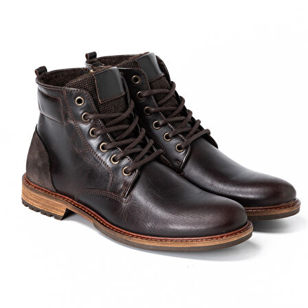 Erkek Bot 1179 011 WK-John May Orkut Suede Brown