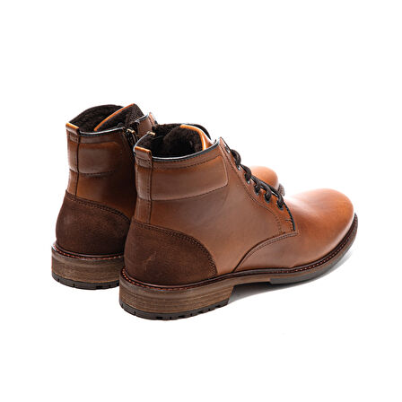Erkek Bot 1179 010 WK-John May Orkut Suede Cognac