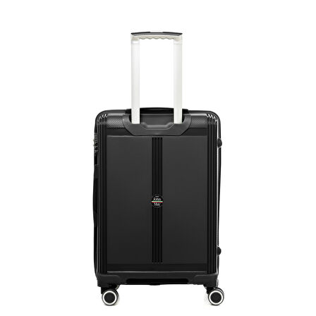 Unisex  JMY8101.10 John May  PP Silikon Valiz Orta Boy  67x41x29cm  Siyah