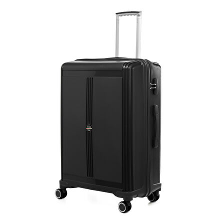 Unisex  JMY8101.10 John May PP Silikon Valiz Büyük Boy 78 x48x32cm  Siyah