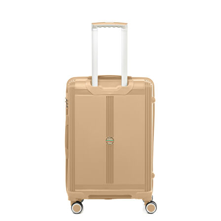 Unisex  JMY8101.06 John May PP Silikon Valiz Orta Boy  67x41x29cm  Vizon