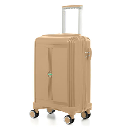 Unisex  JMY8101.06 John May PP Silikon Valiz Küçük Boy  57x35x25cm  Vizon