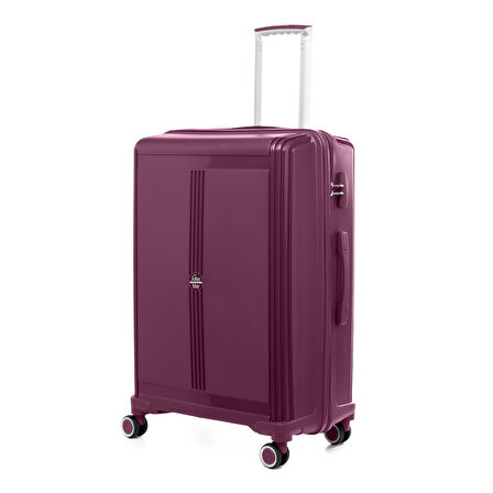 Unisex  JMY8101.09 John May PP Silikon Valiz Büyük Boy 78 x48x32cm  Mor