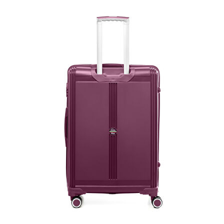 Unisex  JMY8101.09 John May PP Silikon Valiz Büyük Boy 78 x48x32cm  Mor