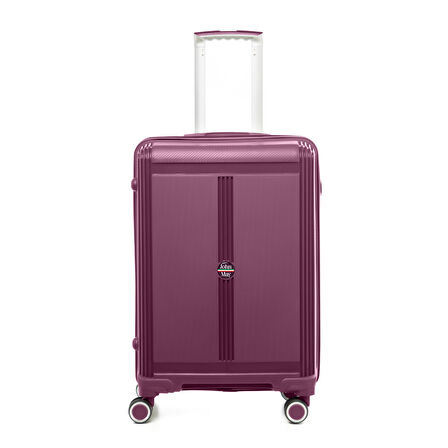 Unisex  JMY8101.09 John May PP Silikon Valiz Orta Boy  67x41x29cm  Mor