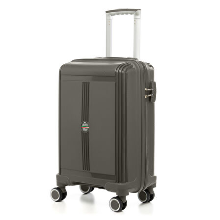 Unisex  JMY8101.07 John May PP Silikon Valiz Küçük Boy  57x35x25cm  Gri