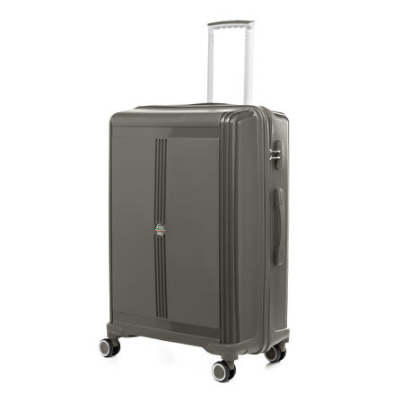 Unisex  JMY8101.07 John May PP Silikon Valiz Büyük Boy 78 x48x32cm  Gri