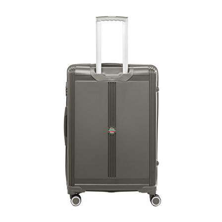 Unisex  JMY8101.07 John May PP Silikon Valiz Büyük Boy 78 x48x32cm  Gri