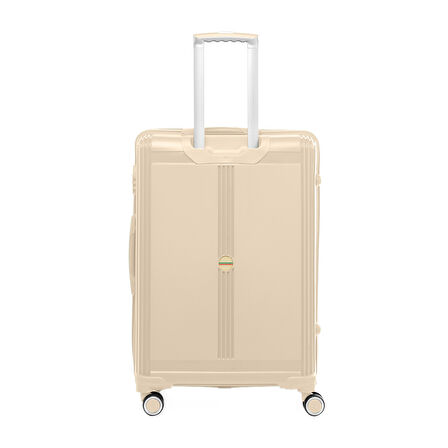 Unisex  JMY8101.12 John May PP Silikon Valiz Büyük Boy 78 x48x32cm  Krem