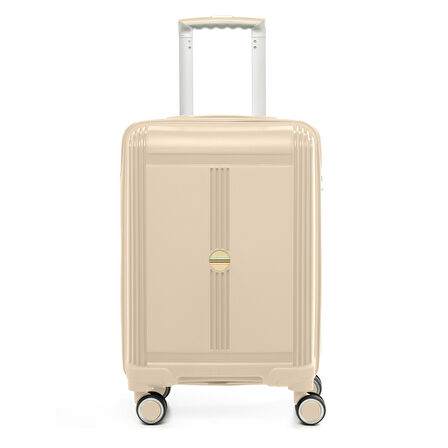 Unisex  JMY8101.12 John May PP Silikon Valiz Küçük Boy  57x35x25cm  Krem