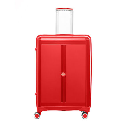 Unisex  JMY8101.19 John May PP Silikon Valiz Büyük Boy 78 x48x32cm  Kırmızı