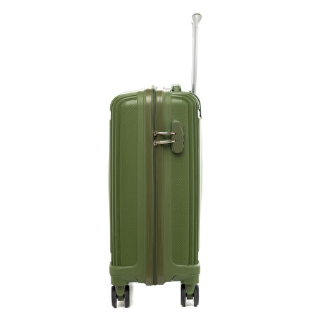 Unisex  JMY8101.05 John May Silikon Valiz Küçük Boy  57x35x25cm Haki