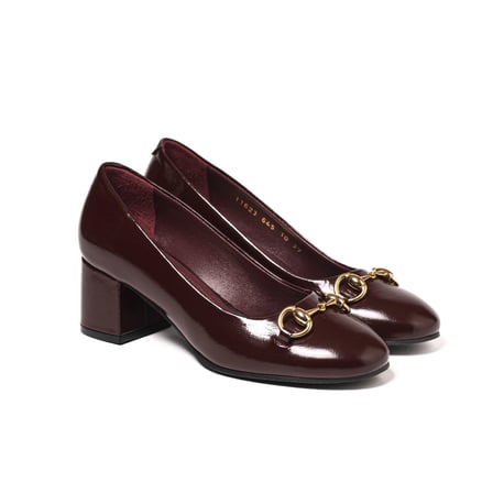 Kadın Topuklu/ Stiletto 645 10 Chiara Bellini Patent Leather Wrinkled