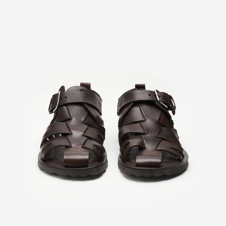  Leather Erkek Terlik M6505 The Sandals Factory TDM