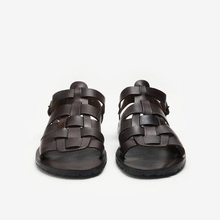  Leather Erkek Terlik ART 6130 The Sandals Factory TDM