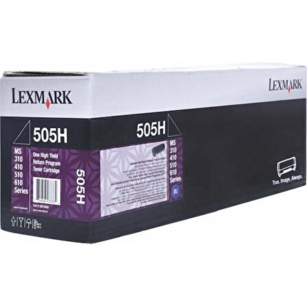 Lexmark Ms310/Ms410 50F5H00 Spot Orjinal Toner 5000 Sayfa Siyah
