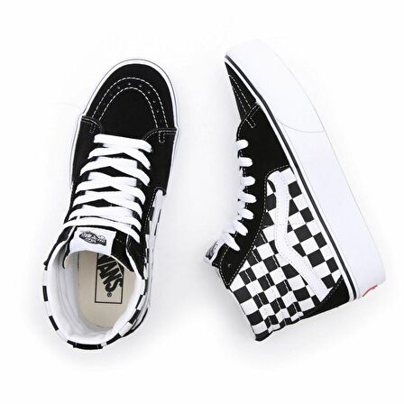 Vans UA SK8-Hi Platform 2.0 Kadın Siyah Siyah Günl