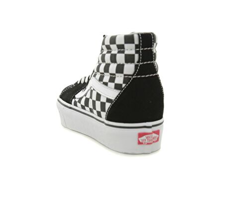 0A3TKNQXH1-R Vans Ua Sk8-Hi Platform 2.0 Unisex Spor Ayakkabı Siyah