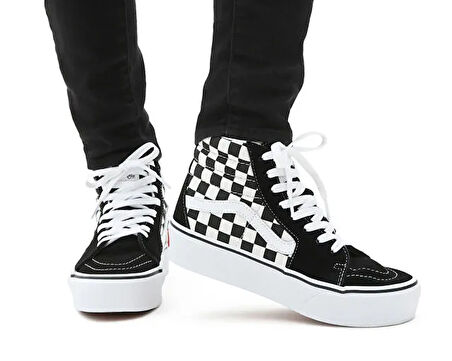 Vans Ua Sk8-Hi Platform 2.0 Kadın Günlük Ayakkabı VN0A3TKNQXH1 Siyah