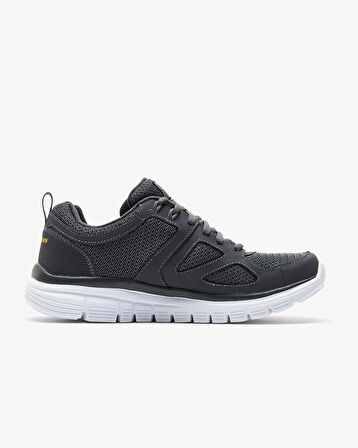 Skechers Lite - Weight Qtr Overlay W/two 52635 CHAR Erkek Gri Spor Ayakkabı