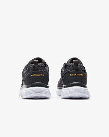 Skechers Lite - Weight Qtr Overlay W/two 52635 CHAR Erkek Gri Spor Ayakkabı