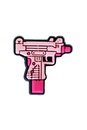 Terlik Süsü Terlik Tokası Pembe Uzi Figürü