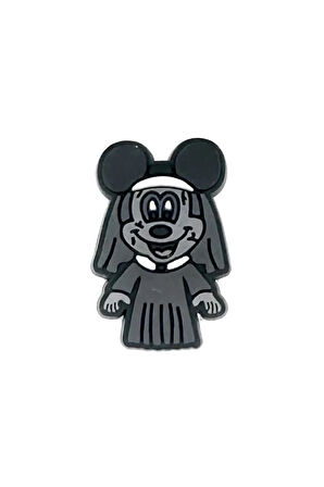 Terlik Süsü-Terlik Tokası Rahibe Minnie Mouse Figürü