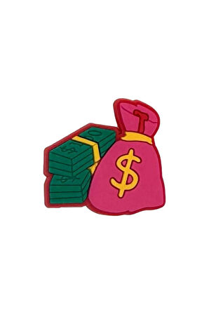Terlik Süsü Terlik Tokası Çuval Dolar Para Figürü