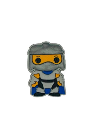 Terlik Süsü-Terlik Tokası Ninja Kaplumbağ Shredder Figürlü