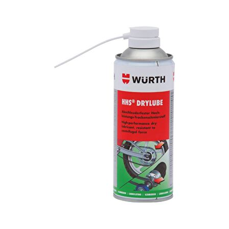 Würth HHS Drylube Tutunma Özellikli Kuru Zincir Yağlama Spreyi