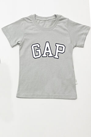 ERKEK ÇOCUK ALT-ÜST TAKIM  YAZI BASKILI KISA KOLLU 