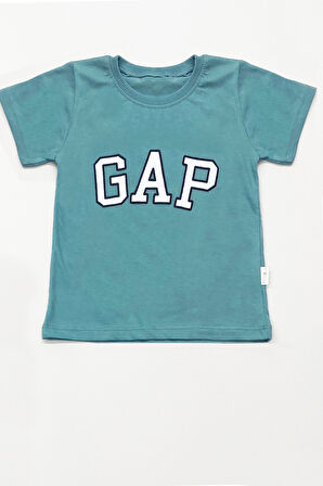 ERKEK ÇOCUK ALT-ÜST TAKIM  YAZI BASKILI KISA KOLLU 