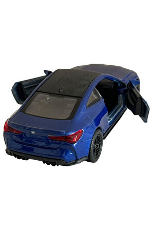 BMW M4 MODEL ARABA 1:36 ÖLÇEK 11CM METAL DİECAST