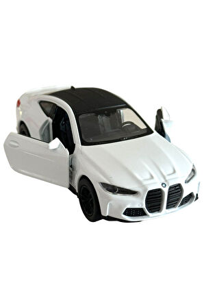BMW M4 MODEL ARABA 1:36 ÖLÇEK 11CM METAL DİECAST