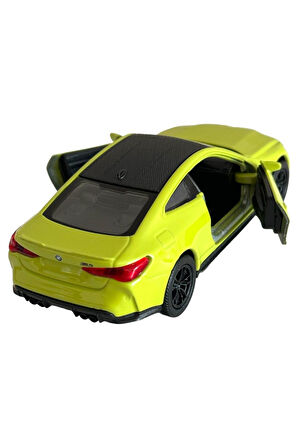 BMW M4 MODEL ARABA 1:36 ÖLÇEK 11CM METAL DİECAST