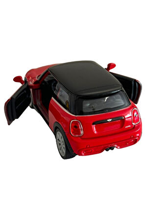 MİNİ COOPER HATCH MODEL ARABA 1:36 ÖLÇEK 10CM METAL DİECAST