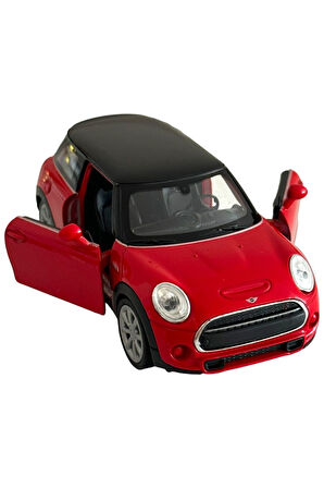 MİNİ COOPER HATCH MODEL ARABA 1:36 ÖLÇEK 10CM METAL DİECAST