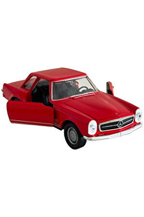 1963 MERCEDES 230SL MODEL ARABA 1:32 ÖLÇEK 11CM METAL DİECAST