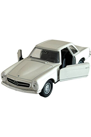 1963 MERCEDES 230SL MODEL ARABA 1:32 ÖLÇEK 11CM METAL DİECAST