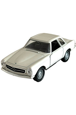 1963 MERCEDES 230SL MODEL ARABA 1:32 ÖLÇEK 11CM METAL DİECAST