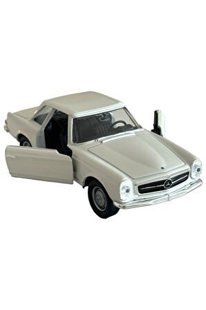 1963 MERCEDES 230SL MODEL ARABA 1:32 ÖLÇEK 11CM METAL DİECAST