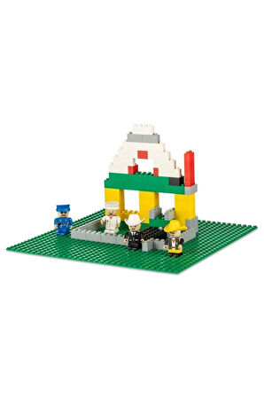 4 Figürlü 105 Parça BLOCK SET KUTULU Mega BLOCK SET LEGO UYUMLU