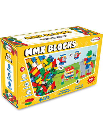 144 Parça Blok Setler Mega Block Set Lego Uyumlu Karton Kutulu